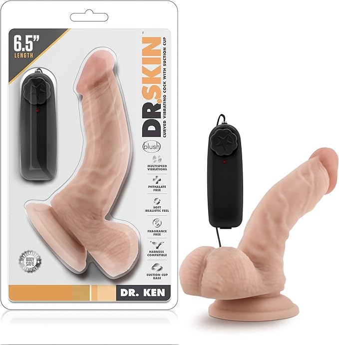 Realističan vibrator u boji koze  331151